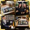 2026 Graduation Photo Albums with 200 Pockets Leather Cover 4x6 Picture Featuring Cutouts for Tassel Graduation Photo Memory Scrapbook Book Holds Gift for Senior High School College Graduate